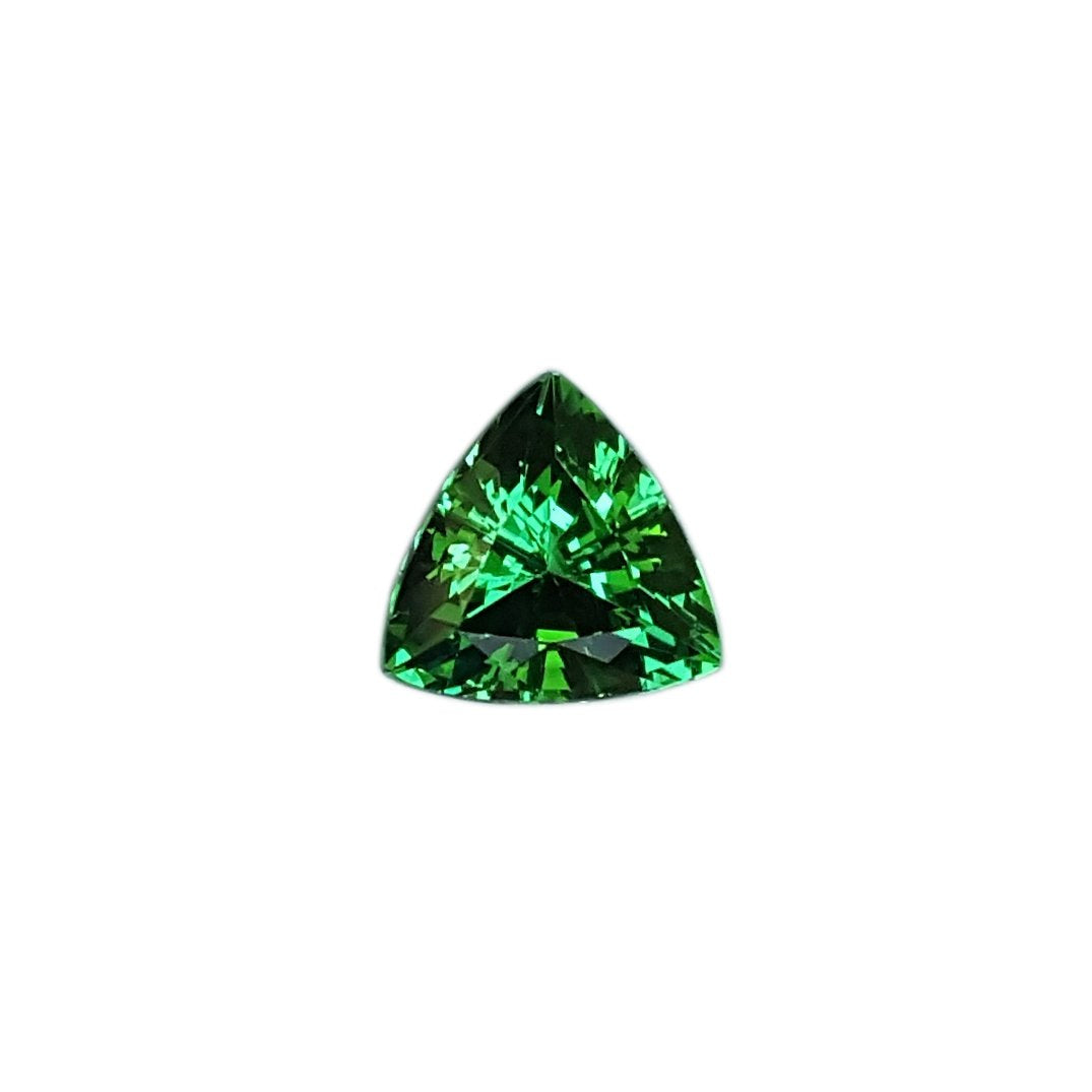1.52ct Trillion Fine Intense Green Tsavorite