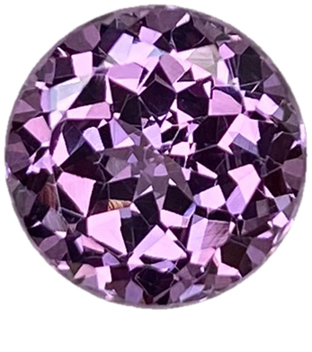 3.48ct Round Malaya Garnet