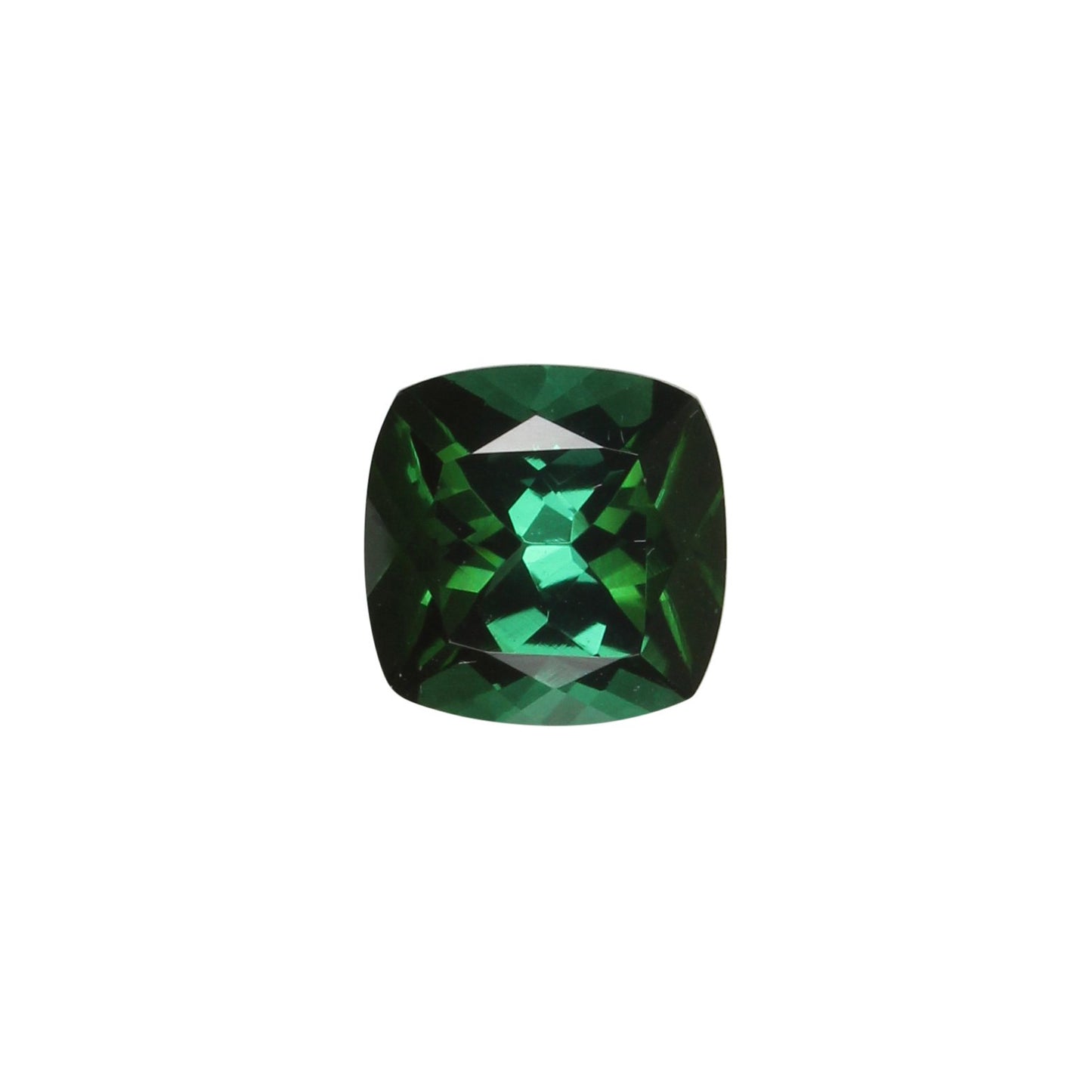 7mm Cushion Medium Blue-Green Tourmaline