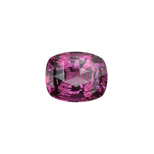 30.41ct Cushion Checkerboard Pink Garnet
