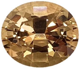 3.38ct Oval C Color Tourmaline