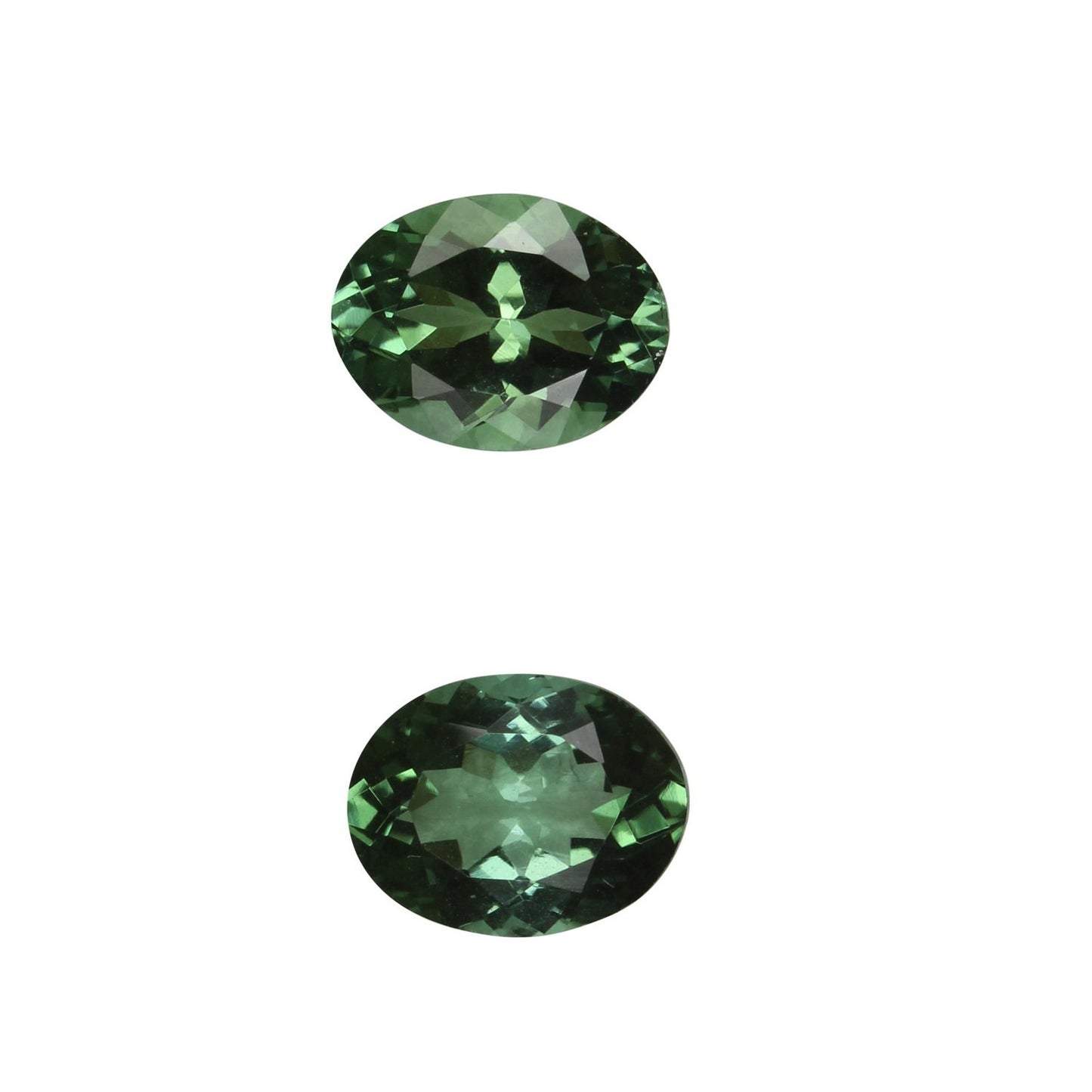 9x7mm Oval Medium Blue-Green Tourmaline