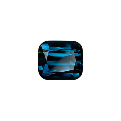 8.65ct Cushion Deep Blue-Green Tourmaline
