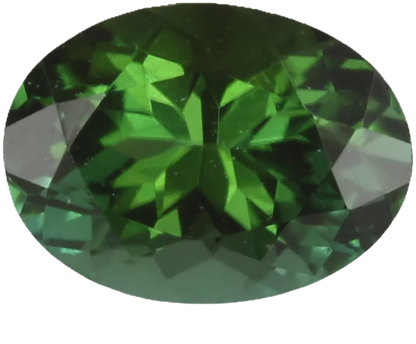 7x5.2mm Oval Medium Blue-Green Tourmaline