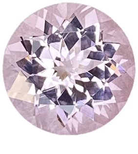 8mm Round Pink Morganite