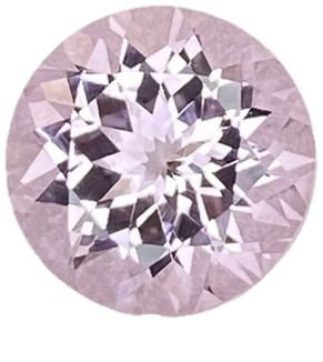 8mm Round Pink Morganite
