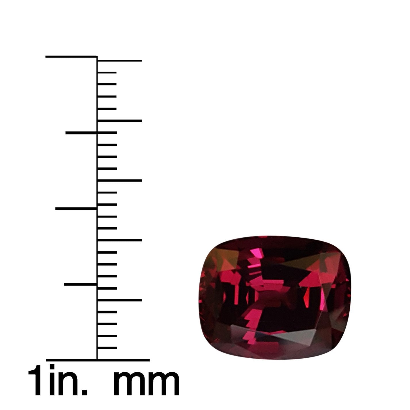 7.52ct Cushion AAA Color Rhodolite