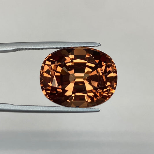 24.16ct Cushion Copper  Malaya Garnet