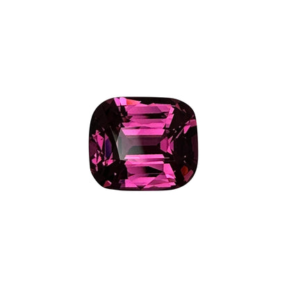 3.72ct Cushion Magenta Rhodolite