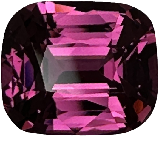 3.72ct Cushion Pink Garnet