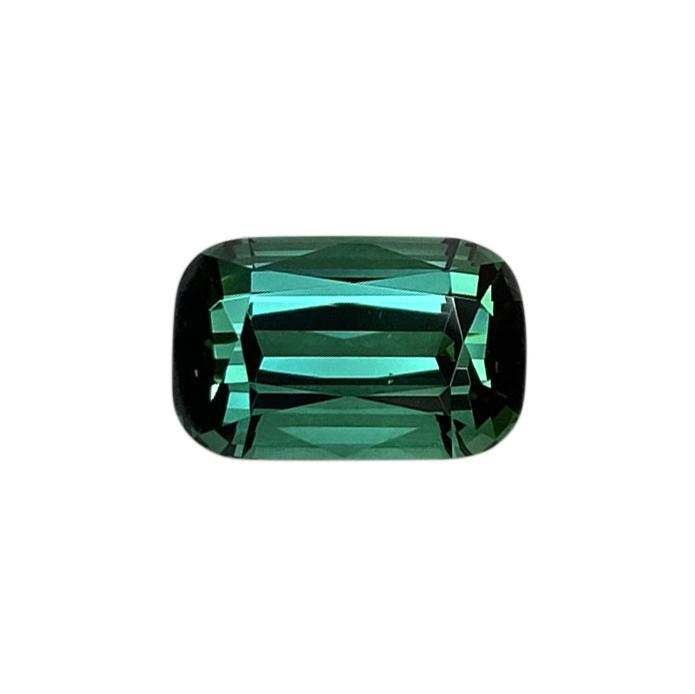 4.04ct Cushion Medium Blue-Green Tourmaline