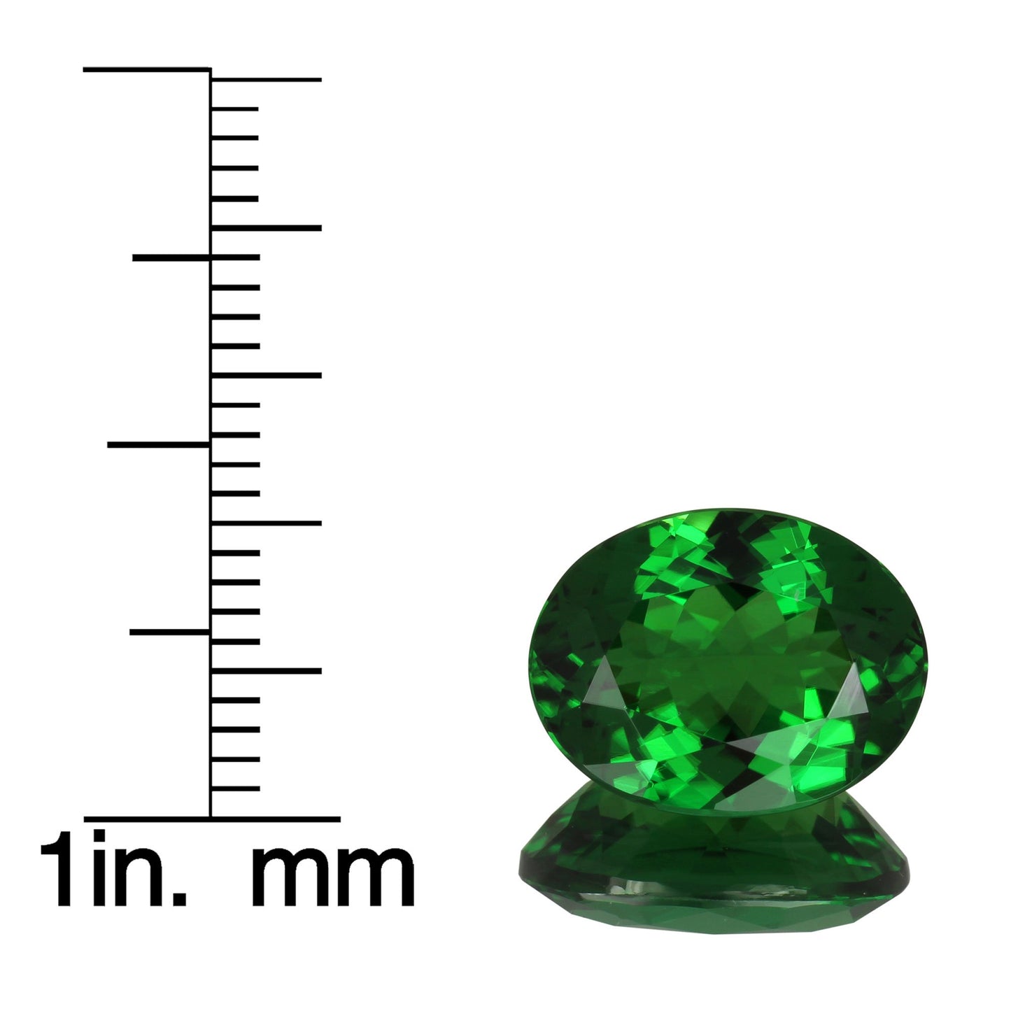 5.89ct Oval Chrome Tourmaline