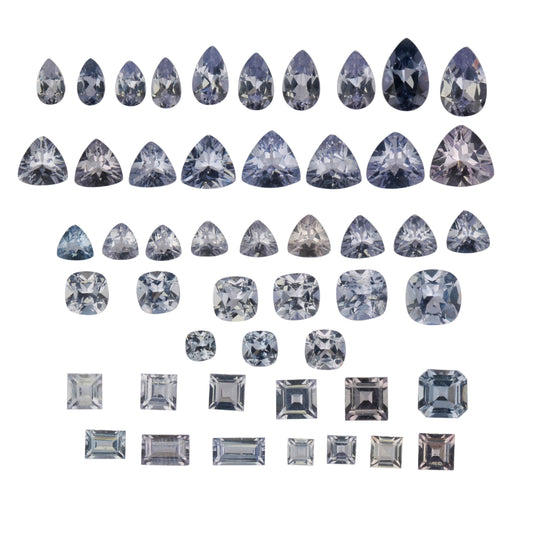 Mixed Shape Vietnamese Lavender Spinel