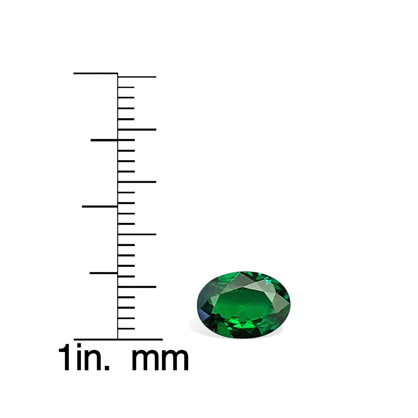 1.22ct Oval Fine Intense Green Tsavorite