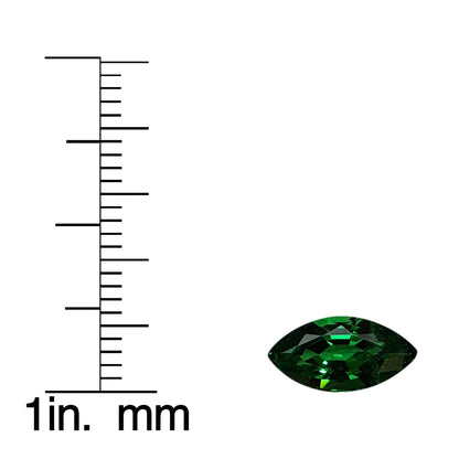2.4ct Marquise Fine Intense Green Tsavorite