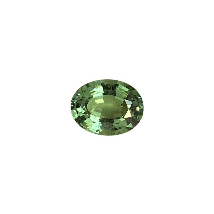 3.13ct Oval Mint Green Tourmaline