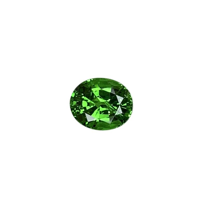 1.51ct Oval Bright Green Tsavorite