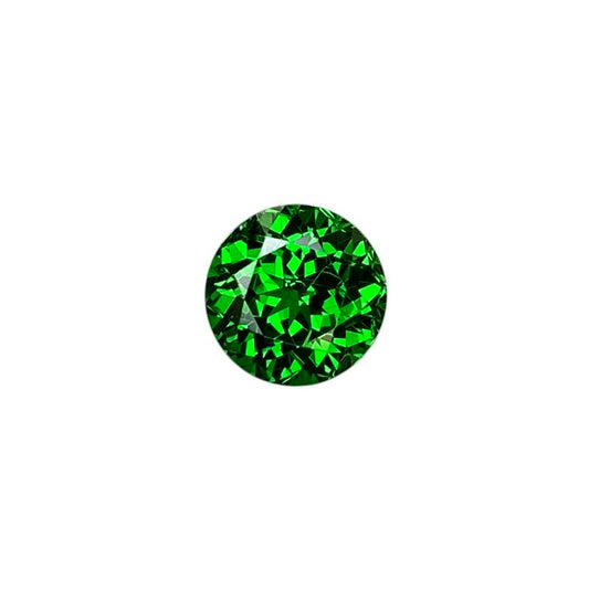 1.76ct Round Gem Quality - Fine Intense Green Tsavorite