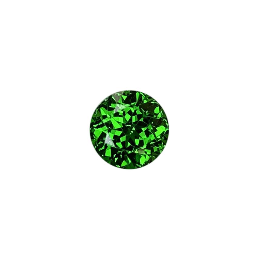 1.76ct Round Gem Quality - Fine Intense Green Tsavorite