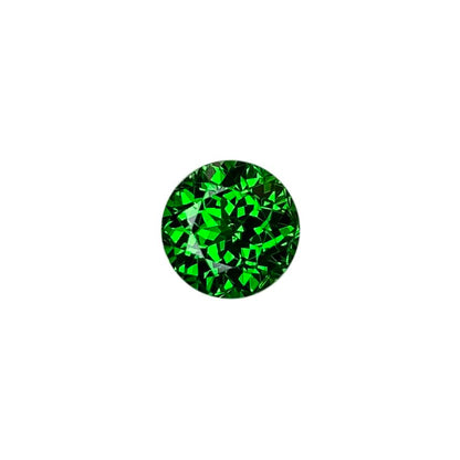 1.76ct Round Gem Quality - Fine Intense Green Tsavorite