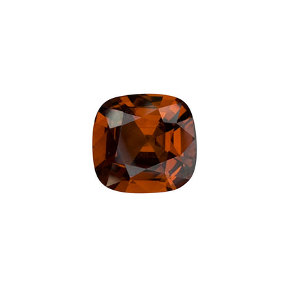 2.43ct Cushion Deep Orange Malaya Garnet