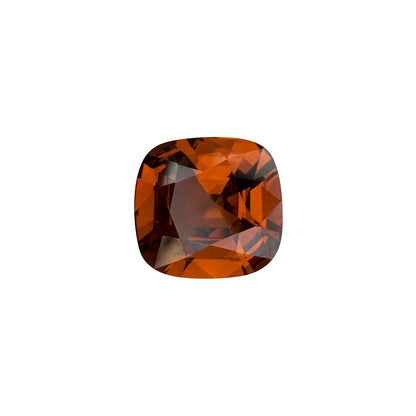 2.43ct Cushion Deep Orange Malaya Garnet