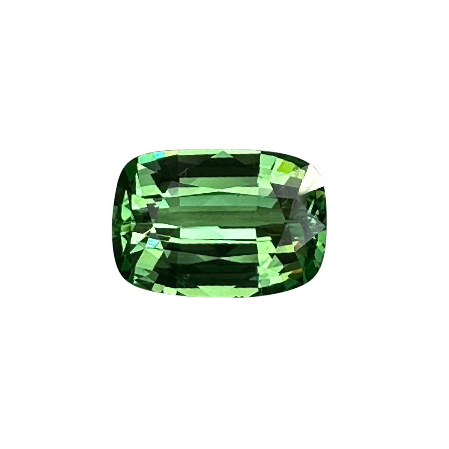 2.17ct Cushion Bright Green Tsavorite