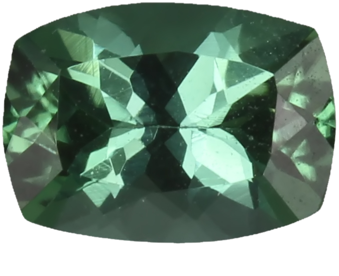 6.8x5mm Cushion Light Blue Tourmaline