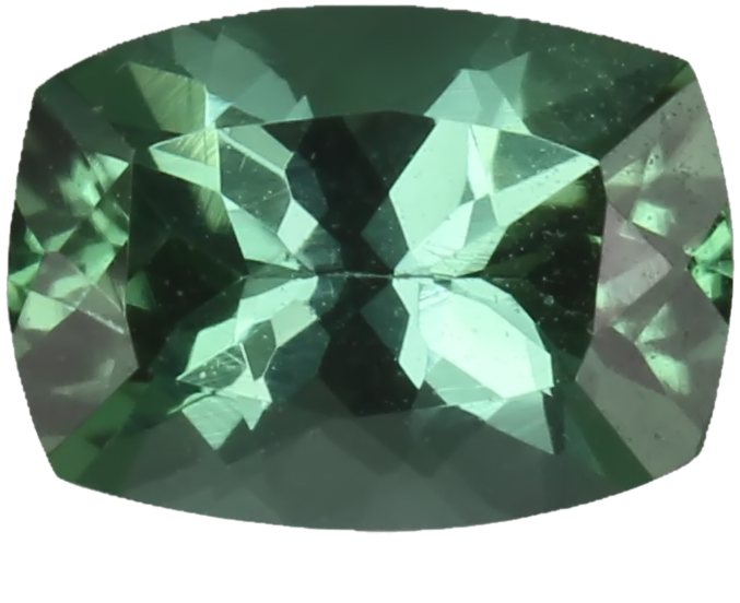 6.8x5mm Cushion Light Blue Tourmaline