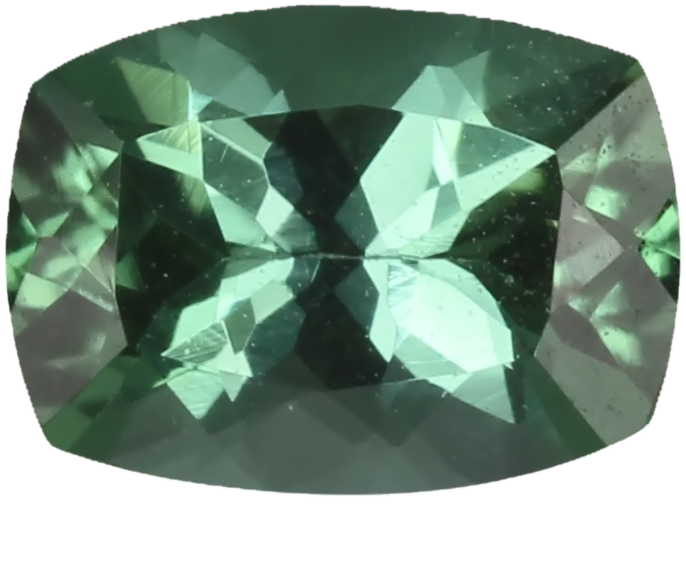 6.8x5mm Cushion Light Blue Tourmaline