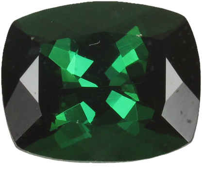 3.51ct Cushion Deep Blue-Green Tourmaline