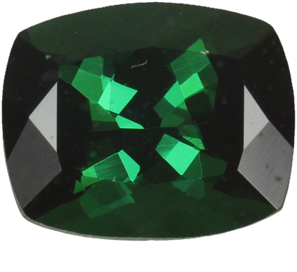 3.51ct Cushion Deep Blue-Green Tourmaline