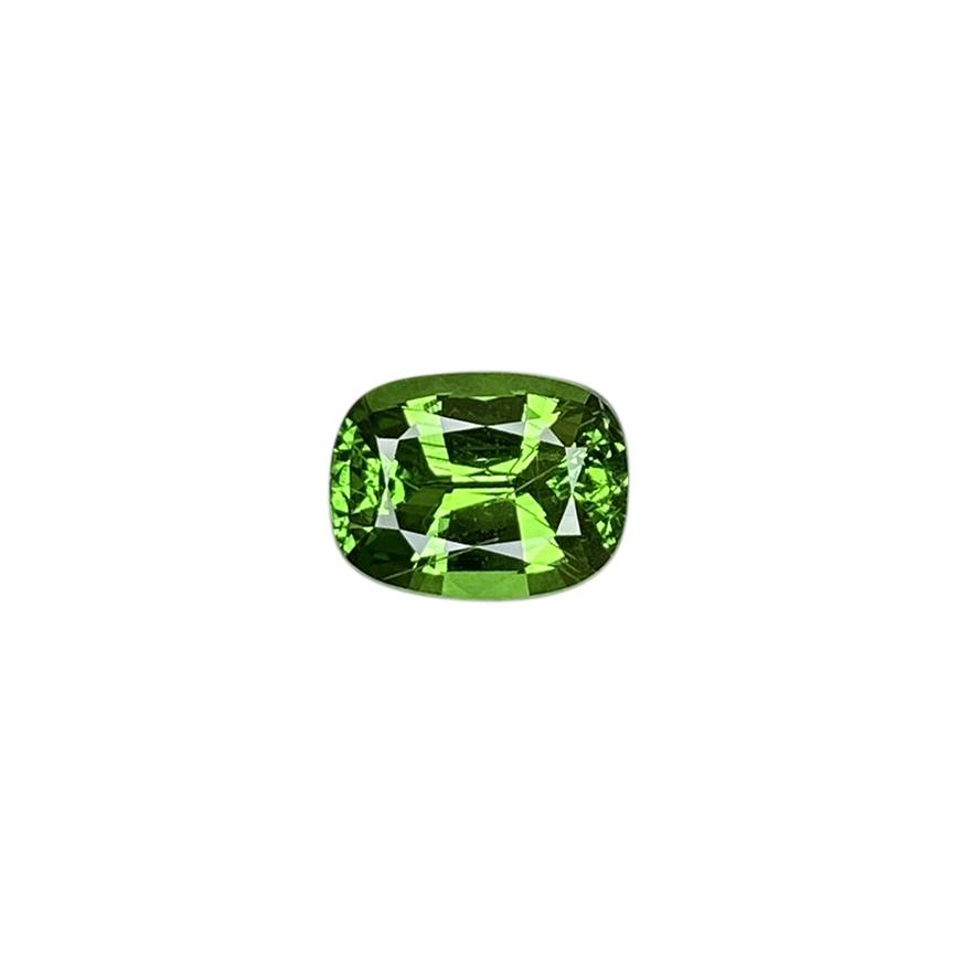 1.62ct Cushion Bright Green Tsavorite