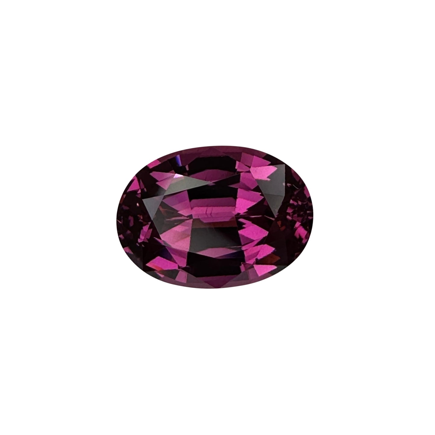 6.6ct Oval Medium Pink Rhodolite