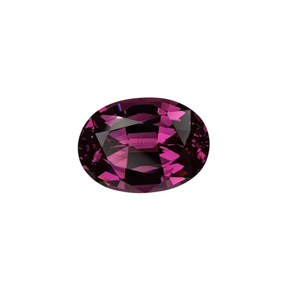 6.6ct Oval Medium Pink Rhodolite