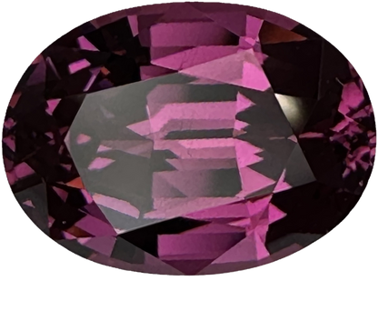 6.6ct Oval Medium Pink Rhodolite