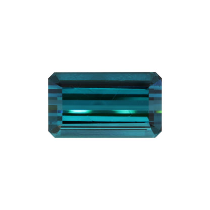 Emerald Cut Blue Tourmaline