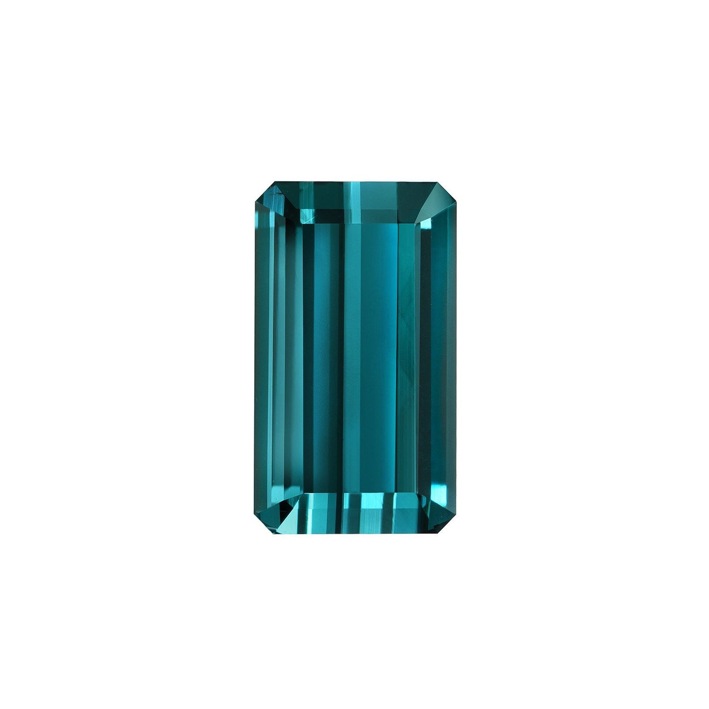 Emerald Cut Blue Tourmaline