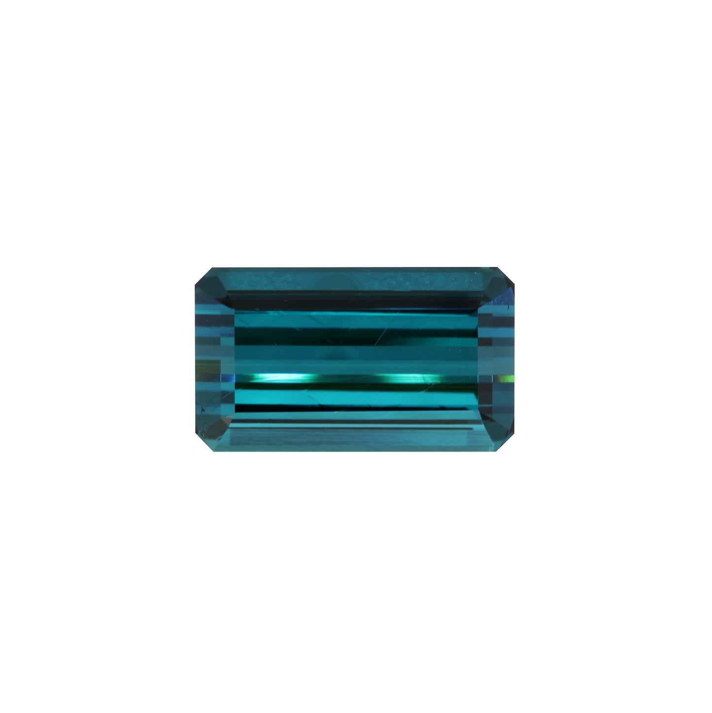Emerald Cut Blue Tourmaline