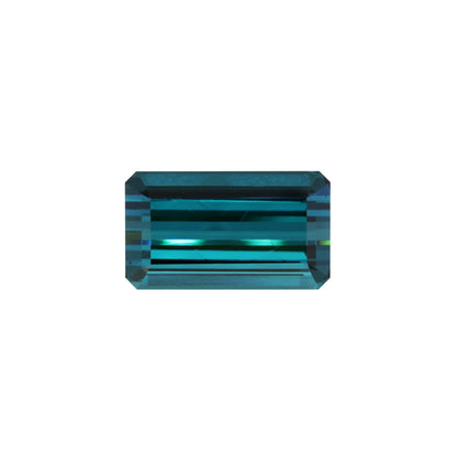 Emerald Cut Blue Tourmaline