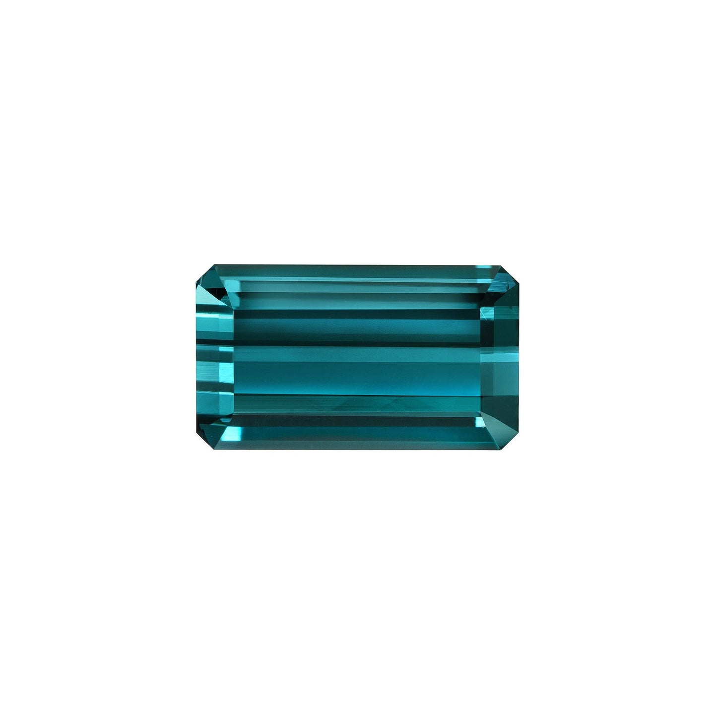 Emerald Cut Blue Tourmaline