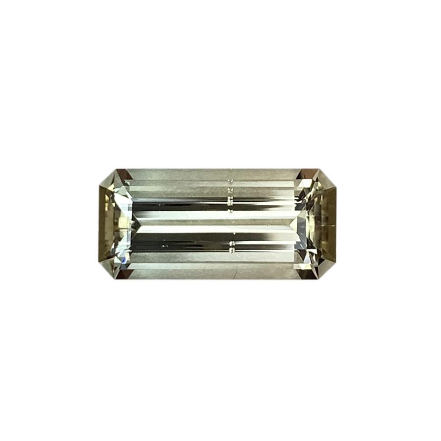 4.51ct Emerald Cut Light Green Tourmaline