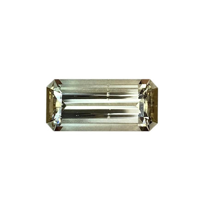4.51ct Emerald Cut Light Green Tourmaline