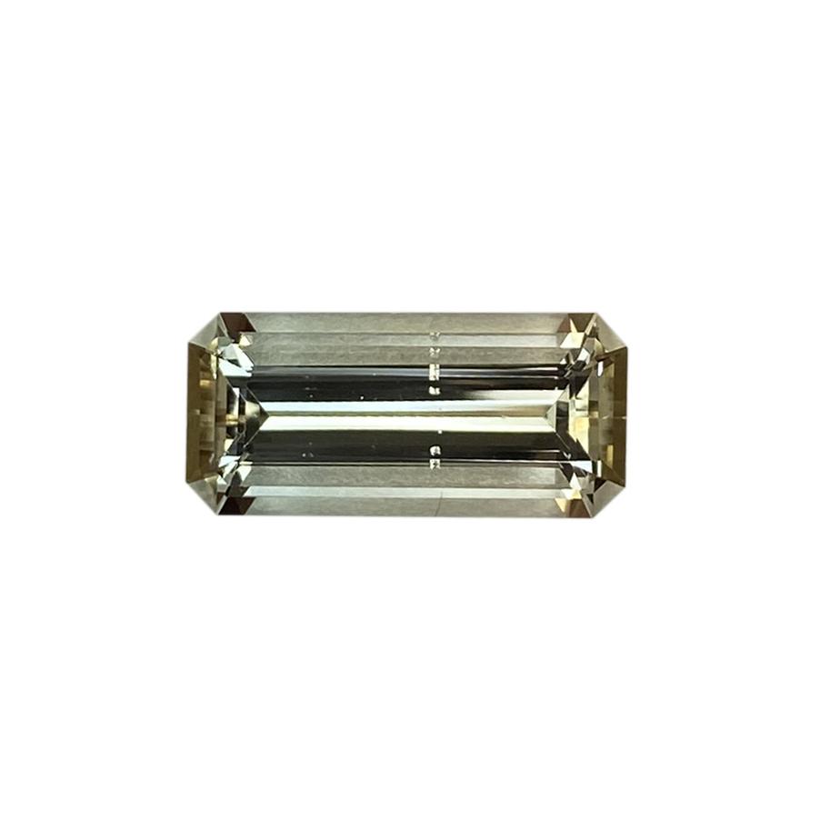 4.51ct Emerald Cut Light Green Tourmaline