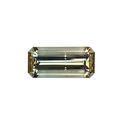 4.51ct Emerald Cut Light Green Tourmaline