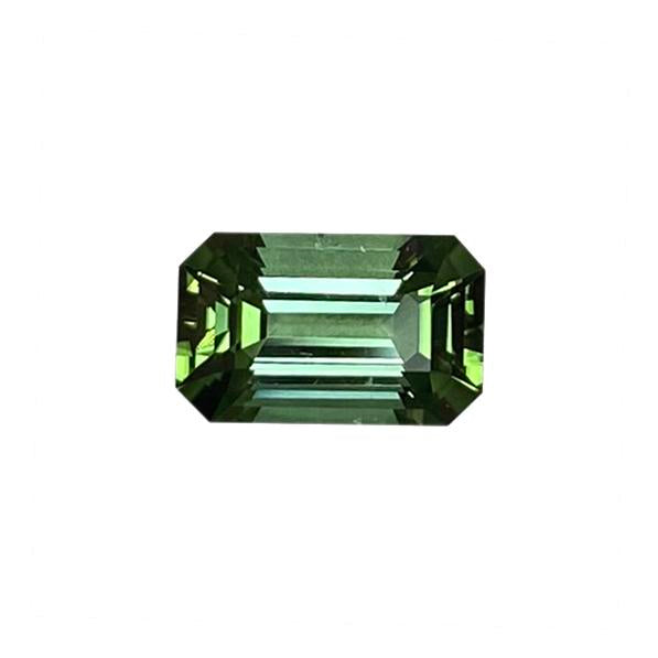 Emerald Cut Grey Tourmaline