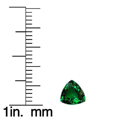 1.06ct Trillion Fine Intense Green Tsavorite