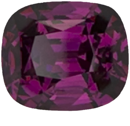 3.15ct Cushion AAA Color Rhodolite