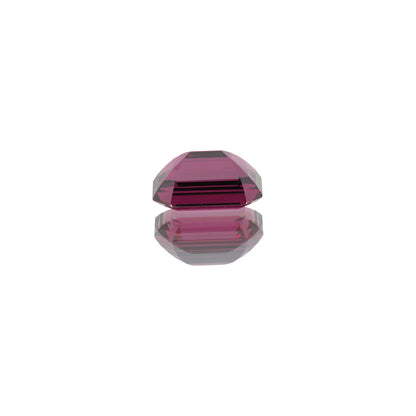13.36ct Emerald Cut AAA Color Rhodolite
