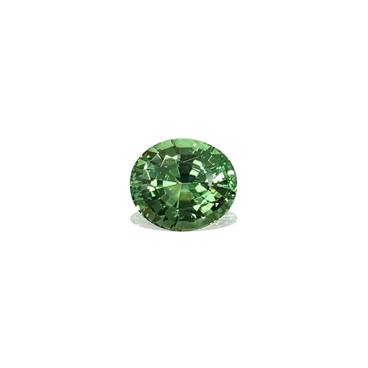 5.73ct Oval Fine Mint Green Tsavorite